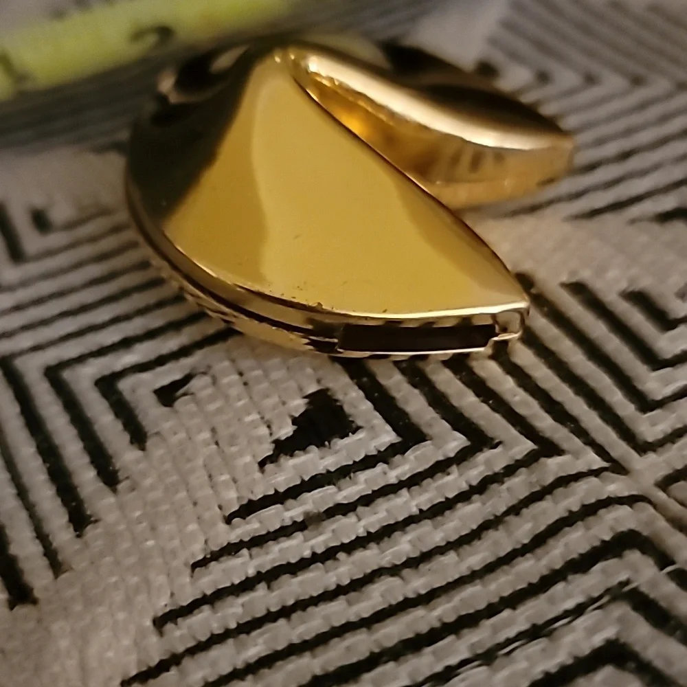 Final reduction! Z gallerie metal fortune cookies gold and silver